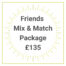Friends mix & match pamper package gift voucher