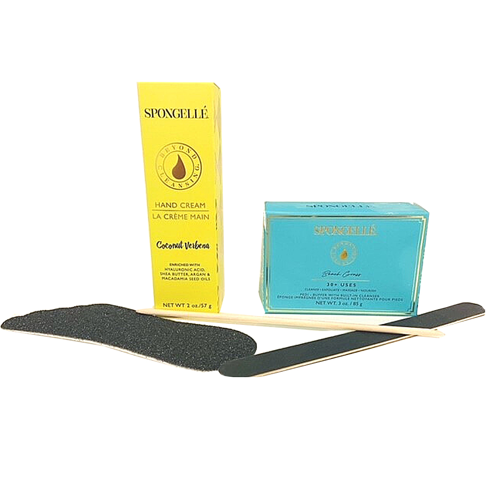 Spongelle Manicure and Pedicure kit