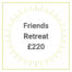 Friends retreat pamper package gift voucher