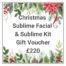 Christmas Gift Voucher - Beauty Treatment Facial