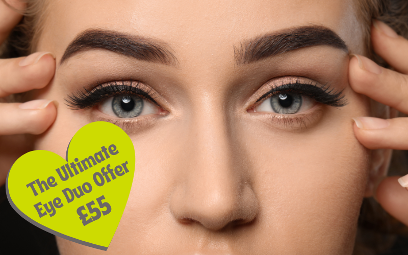 Eyelash and eyebrows offer in Basingstoke, lash lift, lash tint, eyebrow laminations